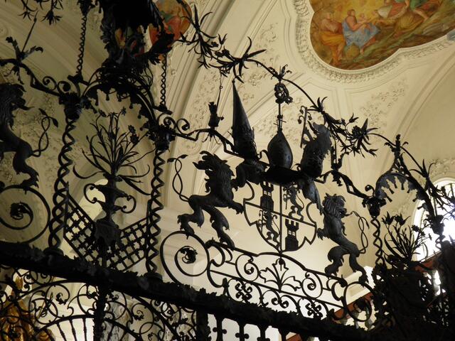 kunstvolles Schmiede Gitter