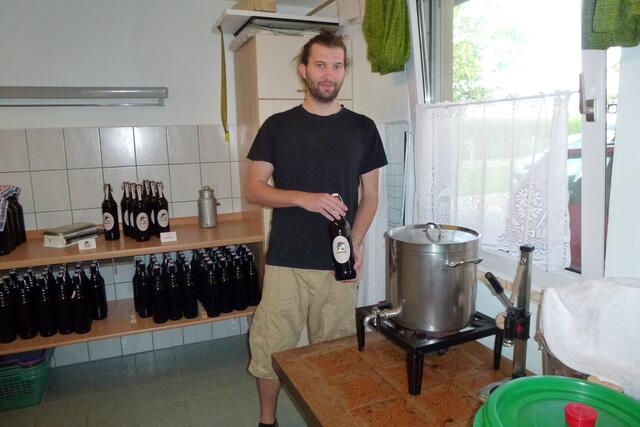 In der kleinen Brauerei