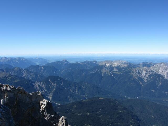 Blick in Richtung des Ostallgäu