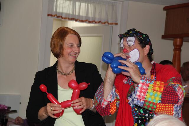 Inge Hennigs, SPD-Ratsfrau von Uetze, hatte sichtlich Spaß