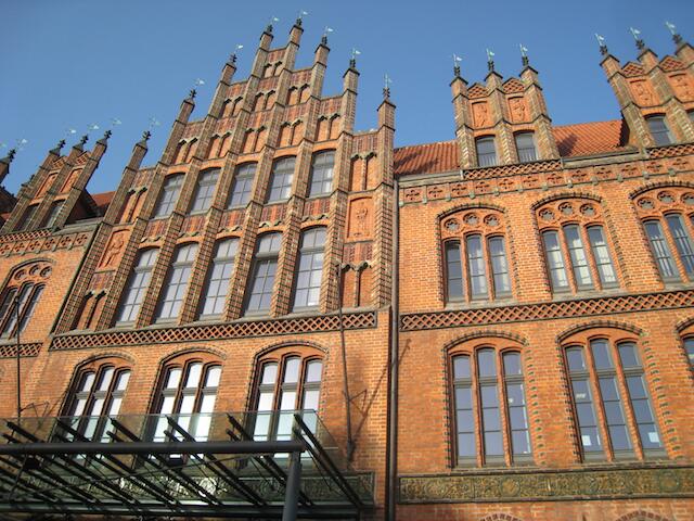 Das Alte Rathaus Hannovers in norddeutscher Backsteingotik
