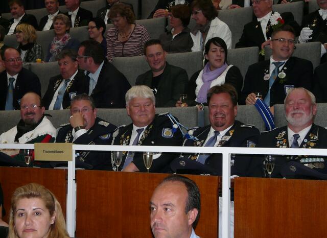 Im Peiner Rathaus: Freischießen-Montag 2011, Ehrung für Trommelboes und Freischießenherold...