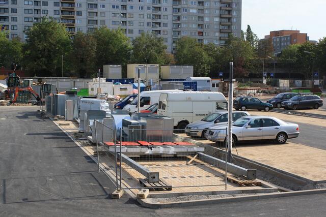 Parkplatz ist nun fast fertig ....