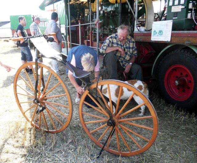 Tretkurbelfahrrad - Nachbau von 1864 - kann man kaufen
