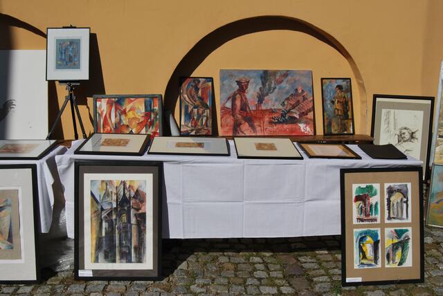 Werke des Bad Bibraer Künstlers Matthias Schöneburg.