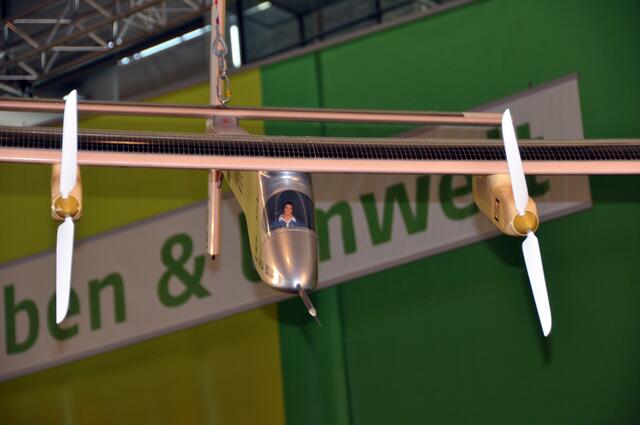 Solarflugzeug im Modell
