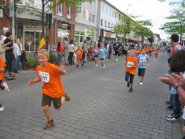 Einlauf der Schüler