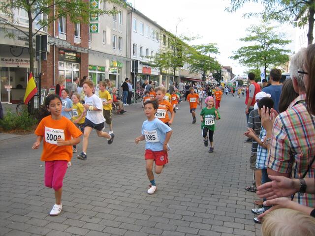 Einlauf der Schüler
