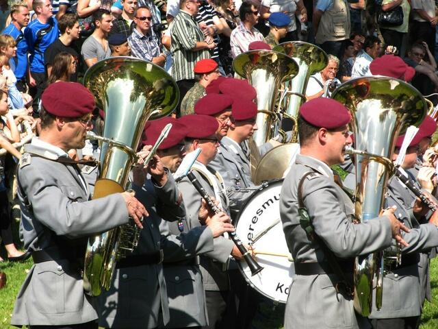 37. Heimat- und Soldatenfest in Stadtallendorf; Feierliches Gelöbnis