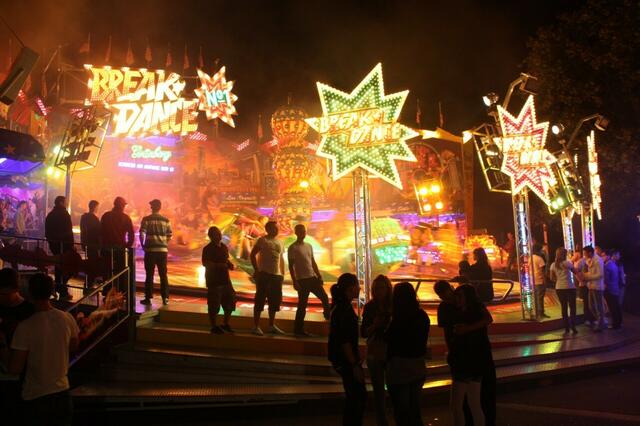 37. Heimat- und Soldatenfest in Stadtallendorf; Vergnügungspark