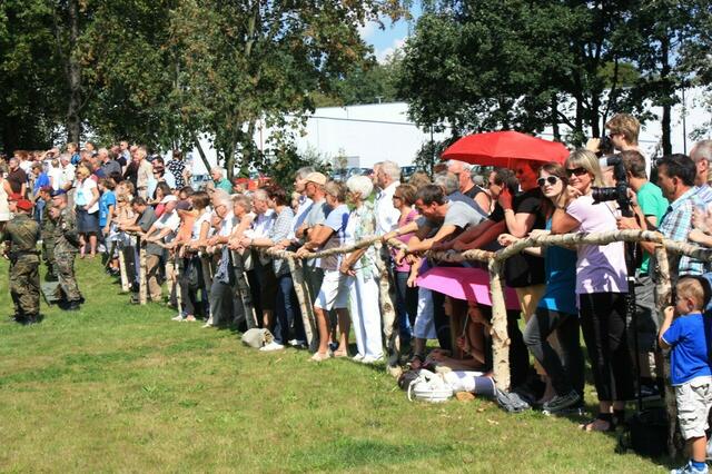 37. Heimat- und Soldatenfest in Stadtallendorf; Feierliches Gelöbnis