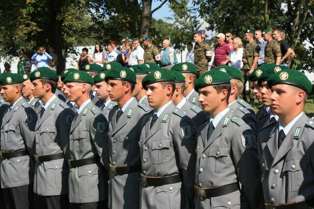 37. Heimat- und Soldatenfest in Stadtallendorf; Feierliches Gelöbnis