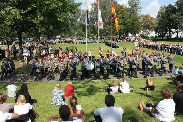 37. Heimat- und Soldatenfest in Stadtallendorf; Feierliches Gelöbnis