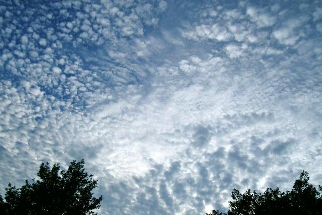 Getupfter Himmel ...