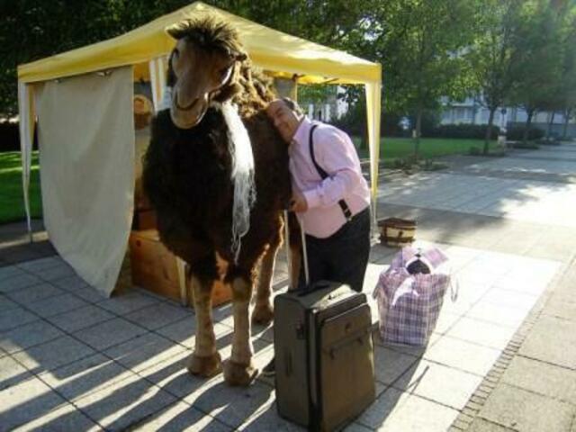 Für die Lese- & Erzählkarawane einer der Helden des Tages