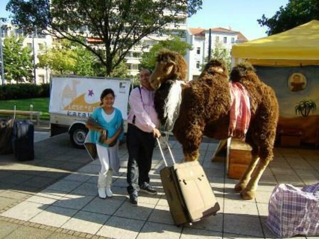 Für die Lese- & Erzählkarawane die Helden des Tages