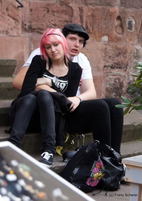 Sommerbilder 2011 (4) - Heidelberg. Freundschaft.