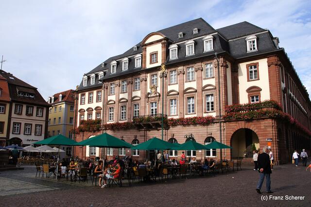 Sommerbilder 2011 (4) - Heidelberg. Das Heidelberger Rathaus