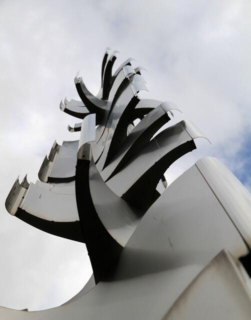 Kunst vor der Galerie Luise