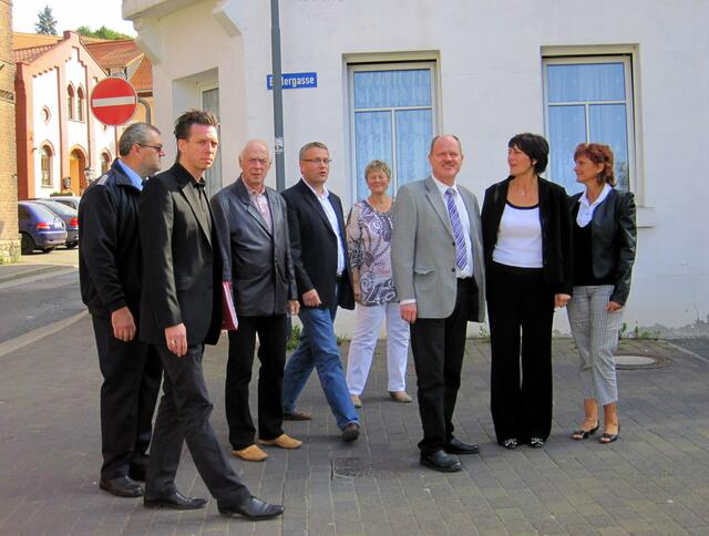 v.l.n.r.: D.Braune, Dr.S.Putz, U.Finger, G.Ulrich, A.Renner, Th.Webel, E.Feußner, M.Vogel