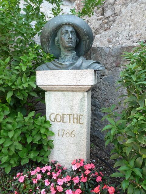 auch hier war Goethe