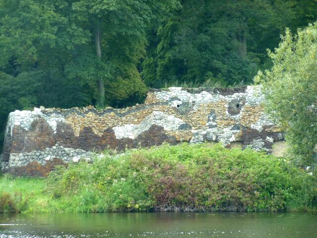 Die Muschelgrotte im Neuen Garten.