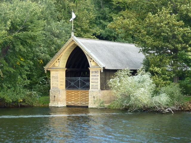 Das historische Bootshaus