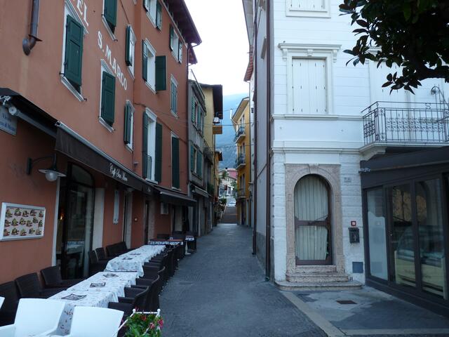 viele Gassen gibts in Malcesine