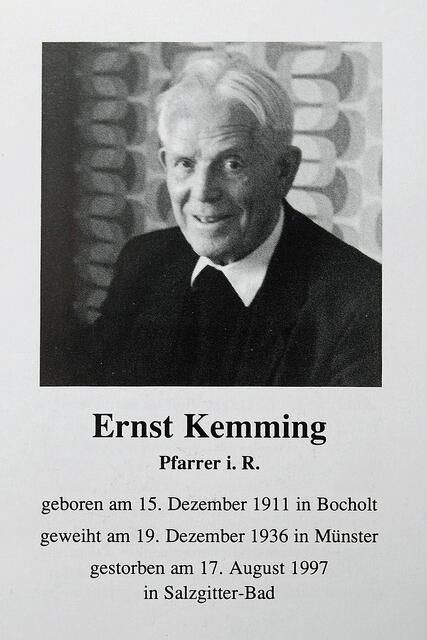 Im Alter von 85 Jahren starb Pfarrer i. R. Ernst Kemming im Krankenhaus von Salzgitter-Bad. Er hatte gerade eine Hüftoperation überstanden, erholte sich in einer Reha-Klinik in Bad Lauterberg, musste dann aufgrund anderer Komplikationen in das Krankenhaus eingeliefert werden. Foto: Helmut Kuzina