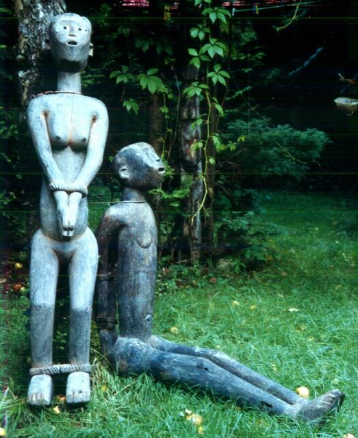 grabfiguren(Sklavenpaar) Tabwa aus Tansania