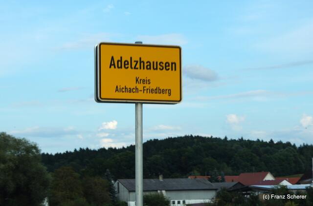 Bayerisch-ungarischer Oxentag. Ankunft in Adelzhausen