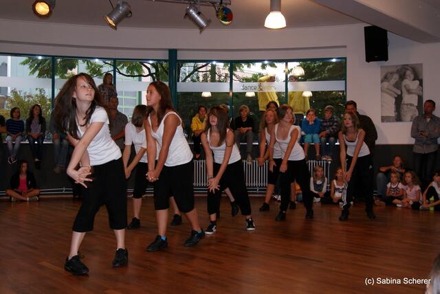 5 Jahre Tanzstudio "dance & more" in Friedberg. Impressionen vom Tag der offenen Tür. Showtime!