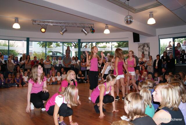 5 Jahre Tanzstudio "dance & more" in Friedberg. Impressionen vom Tag der offenen Tür. Showtime!