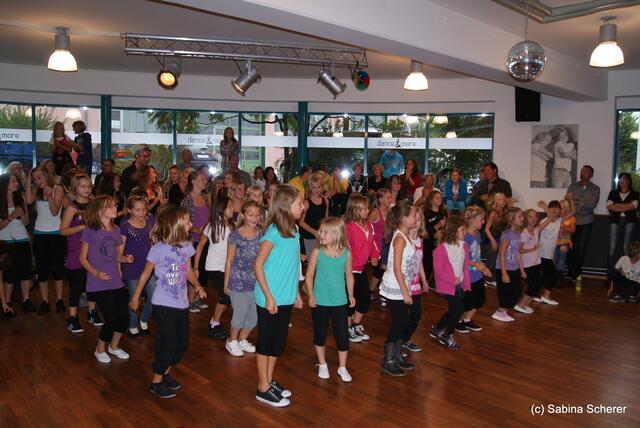 5 Jahre Tanzstudio "dance & more" in Friedberg. Impressionen vom Tag der offenen Tür. Showtime!