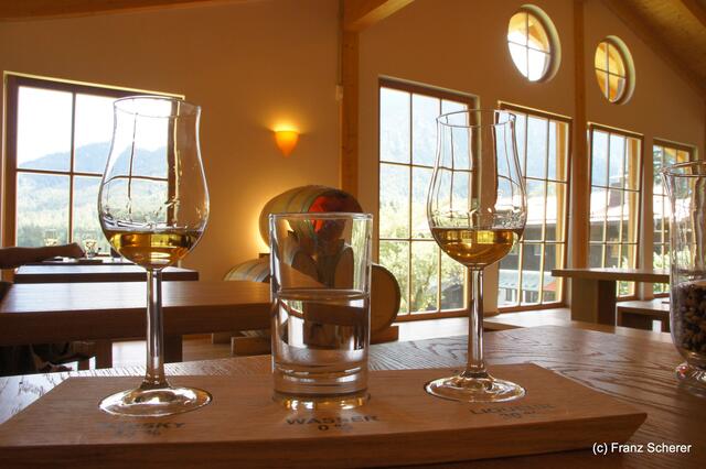 Sommerbilder 2011 - unterwegs in Deutschland. Impressionen vom Schliersee und seiner Umgebung. Impressionen aus der Bavarian Single Malt Whisky-Brennerei SLYRS