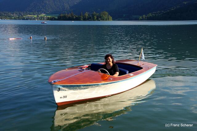 Sommerbilder 2011 - unterwegs in Deutschland. Impressionen vom Schliersee und seiner Umgebung. Abendsonnenschein