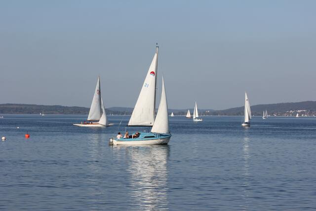 an einem wunderschönen Herbsttag am Ammersee