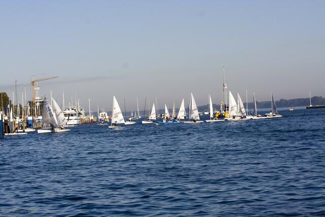 Zurück von der Regatta.