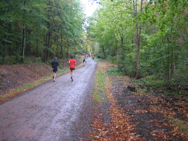 An der 11 km Strecke
