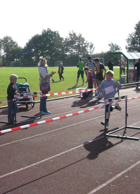 Gewohnt souverän: Linus Heins beim Zieleinlauf.