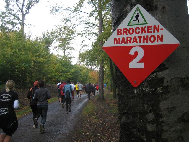 An der 11 km Strecke