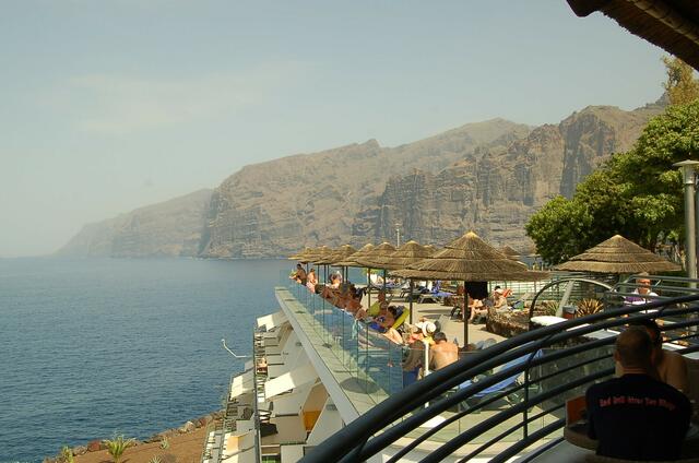 Puerto de Santiago, Hotelterrasse