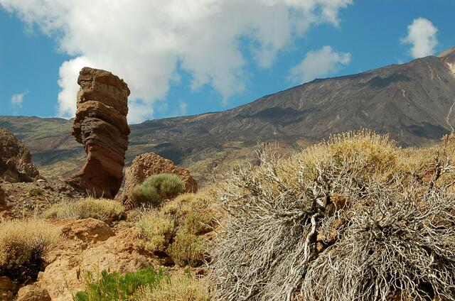 Vulkanlandschaft rund um den Pico de Teide
