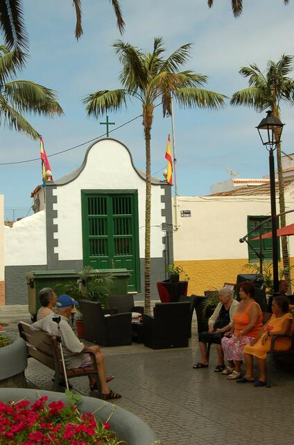 Puerto de la Cruz, Treffpunkt der Tinerfenos, der Einheimischen