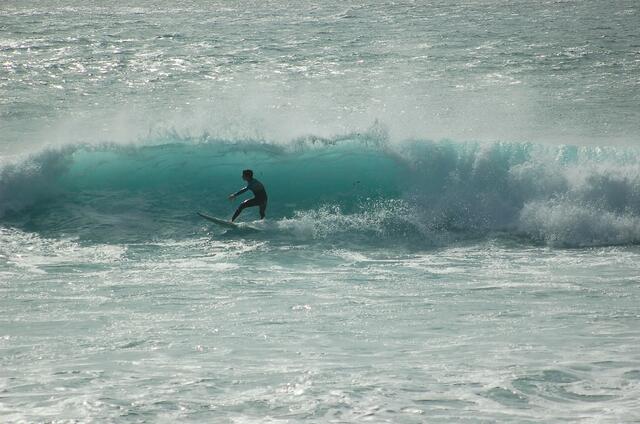 Südküste, Surfparadies bei Playa de las Americas
