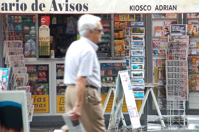Hauptstadt Santa Cruz, Kiosk