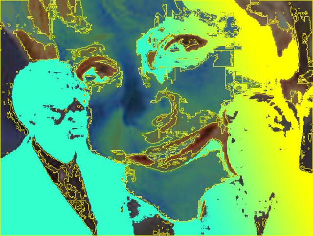 ÜBERMUTTER EX-Kanzlerin Angela Merkel; Kanzlergalerie-Vorschlag werner hahn. Sfumatage - Transportage - Montage ars evolutoria. werner hahn 9-10-11.