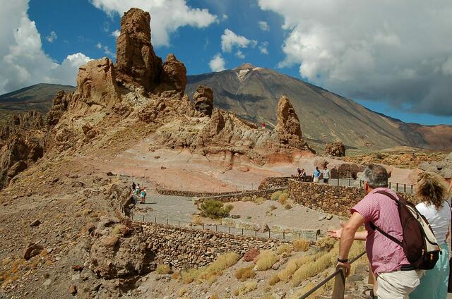 Vulkanlandschaft rund um den Pico de Teide
