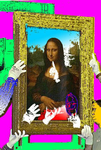 KEIN KUNSTFÄLSCHER war LEONARDO: Keine große Kunst war es, als Marcel DUCHAMP der Mona Lisa ein Bärtchen verpasste ... a&s.p.Malerei - Transportage.