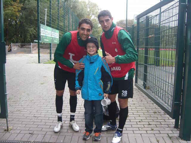 Moa Abdellaoue und Lars Stindl - Zwei ganz sympathische Fußballer